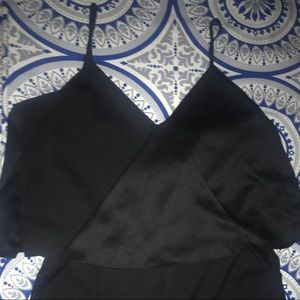 Black Silky Jumpsuit